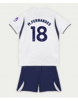 Tottenham Hotspur Mateus Fernandes #18 Domácí dres pro děti 2026-27 Krátký Rukáv (+ trenýrky)